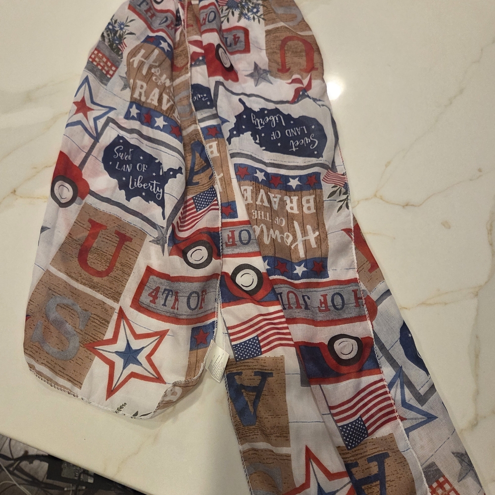 Patriotic Scarf